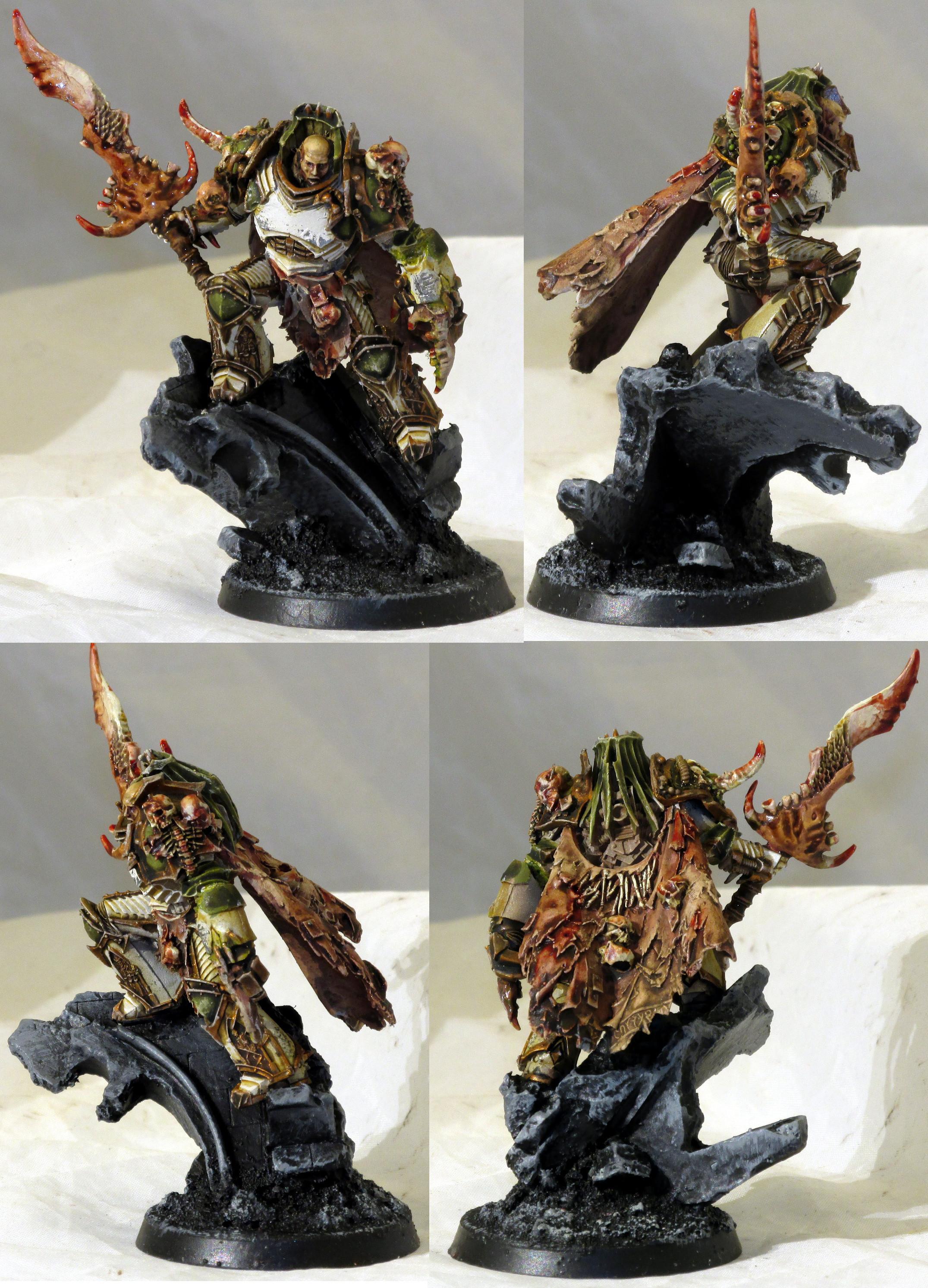 Chaos, Death Guard, Primarch, Sorceror, Space Marines Legatus Mortis